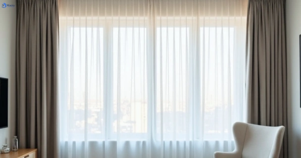 Restored vibrant drapes in erskineville-nsw QLD after Matty Curtain Cleaning